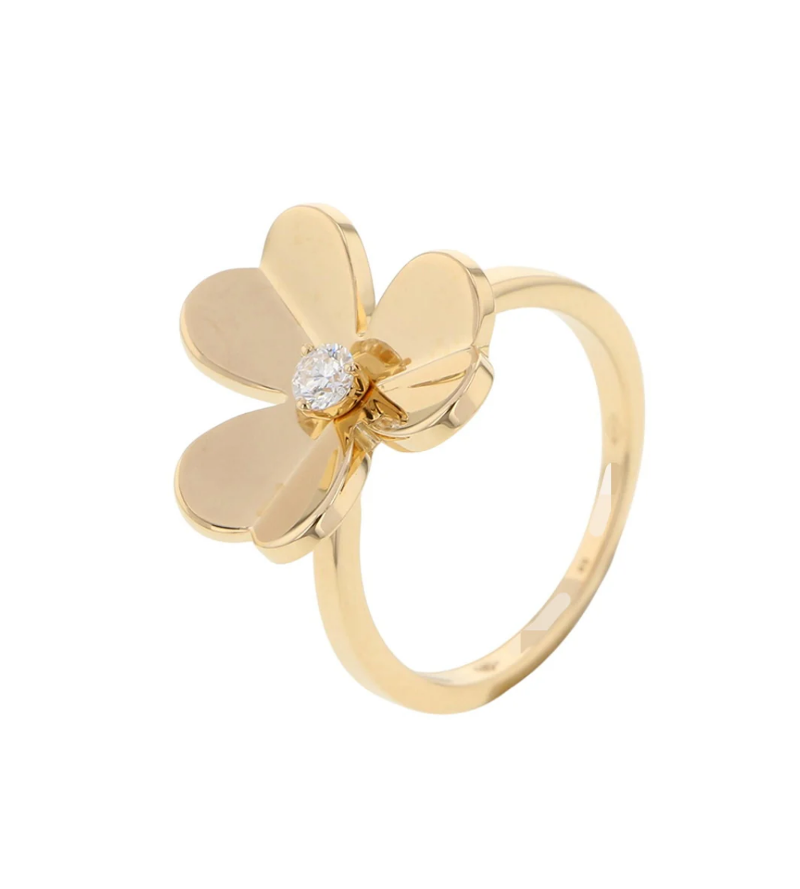 Van Cleef & Arpels Frivole S-M 18K Yellow Gold Ring