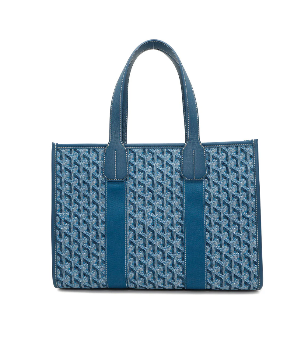 GOYARD Villette PM Ocean Blue Tote Bag
