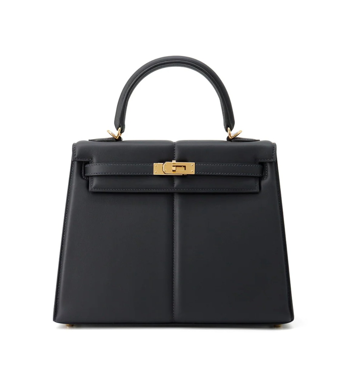 HERMES Kelly 25 Padded Caban Swift Leather