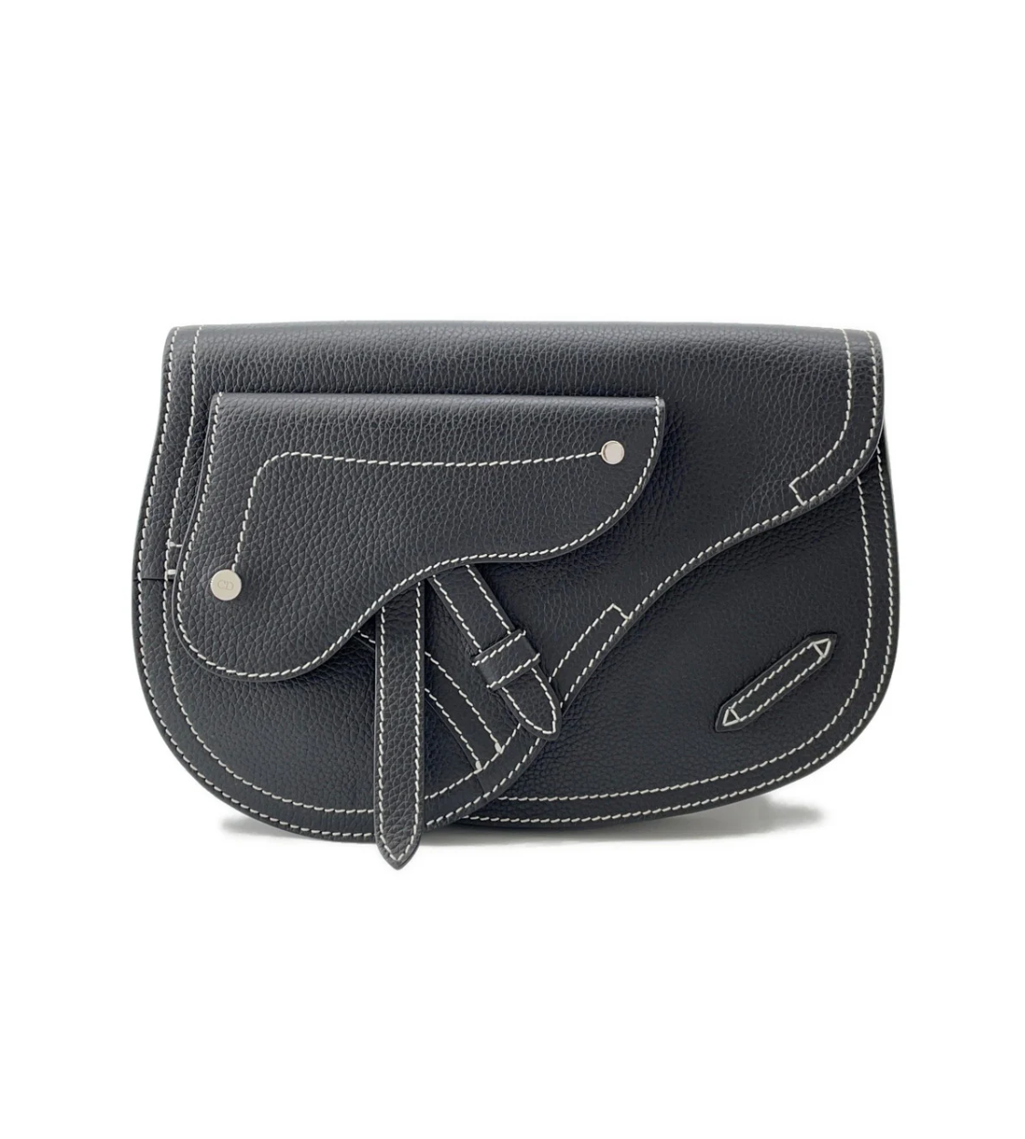DIOR Saddle Crossbody Black Bag