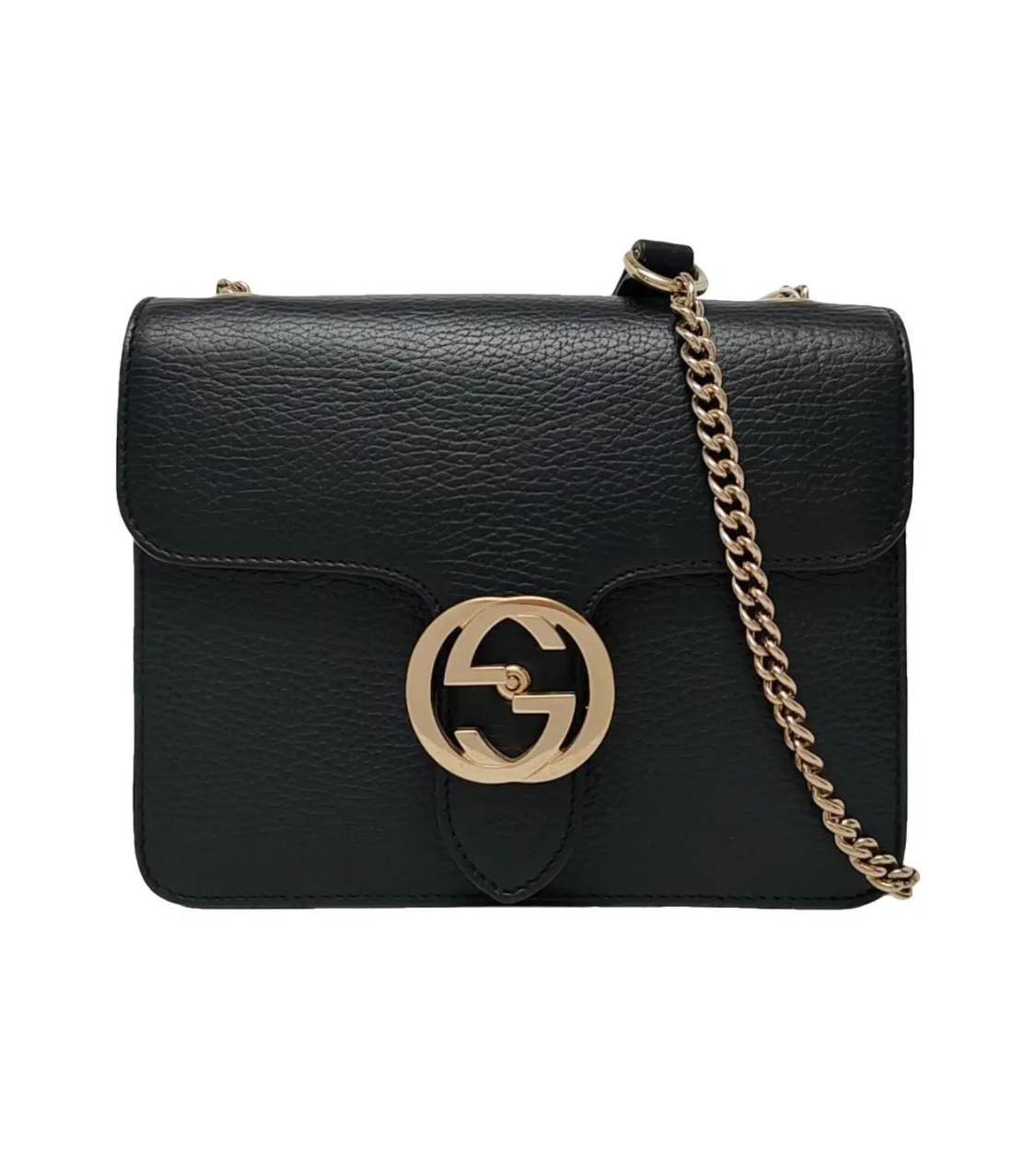 GUCCI Interlocking G Chain Shoulder Bag