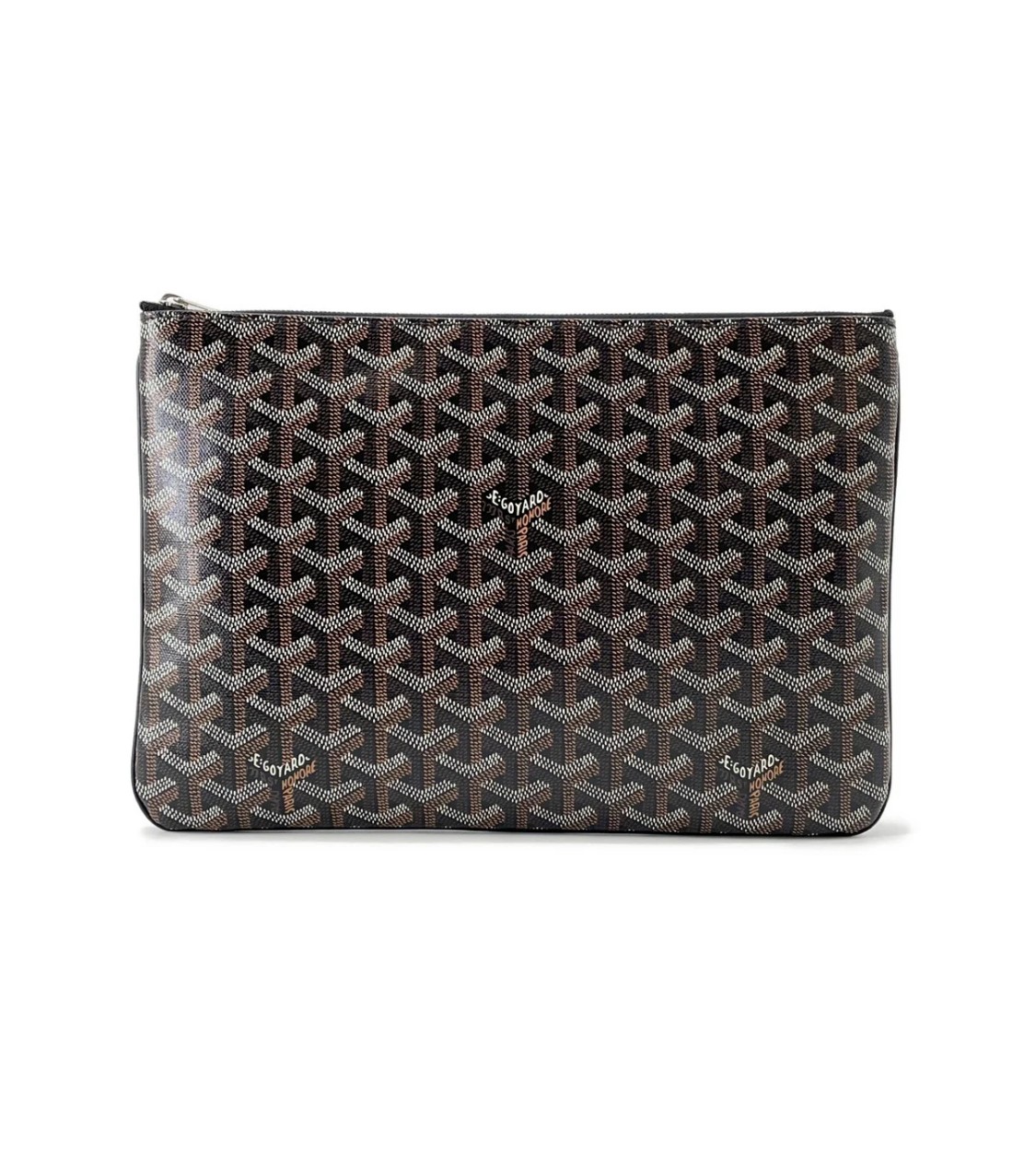 GOYARD Senna MM Black Clutch