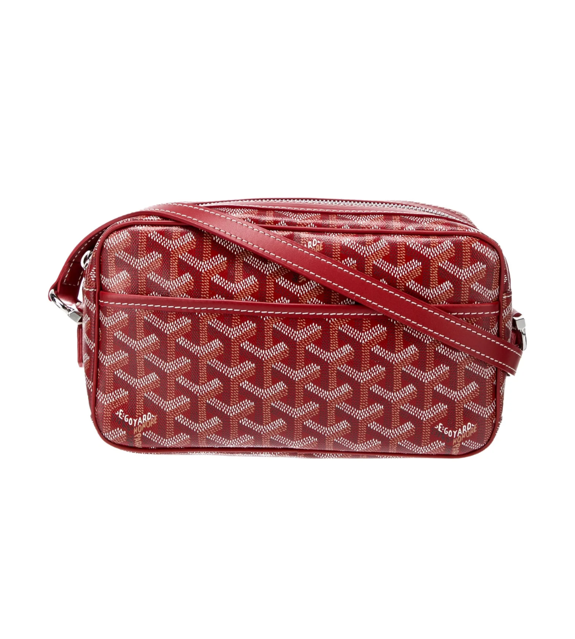 GOYARD Cup Vert PM Shoulder Bag Red