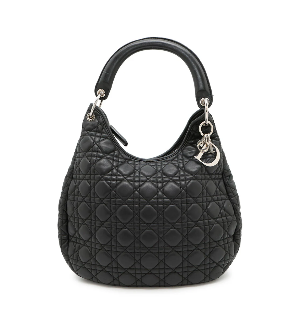 Dior Canage One Black Leather Shoulder Bag