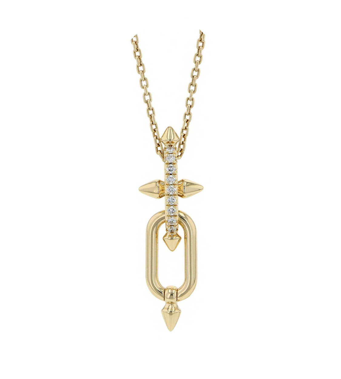 TIFFANY & Co. Titan by Pharrell Williams Pendant 18K Yellow Gold