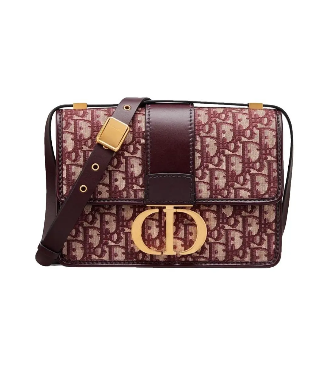 DIOR Oblique Montaigne Bordeaux