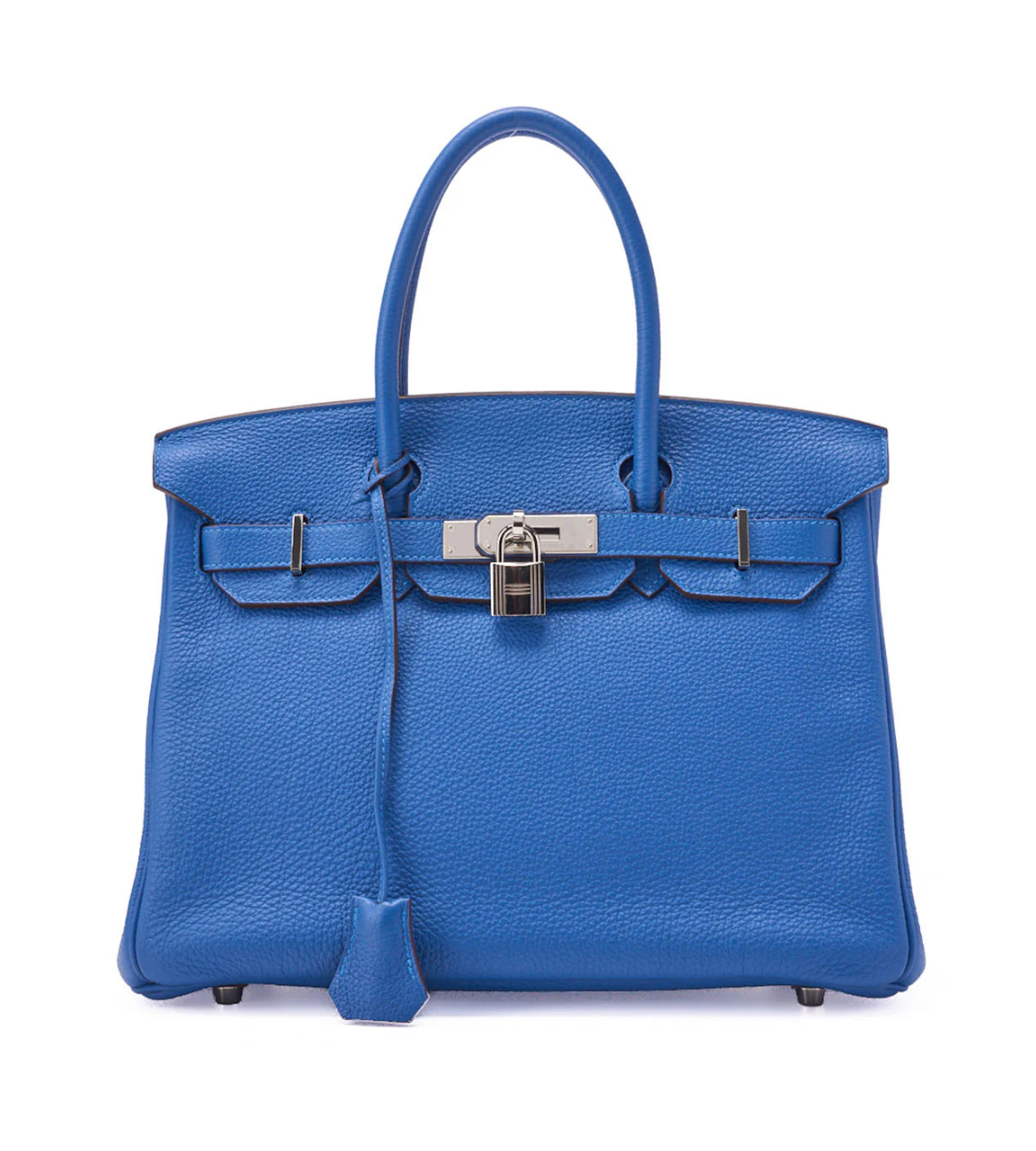 HERMES Birkin 30 Togo Blue Zanzibar