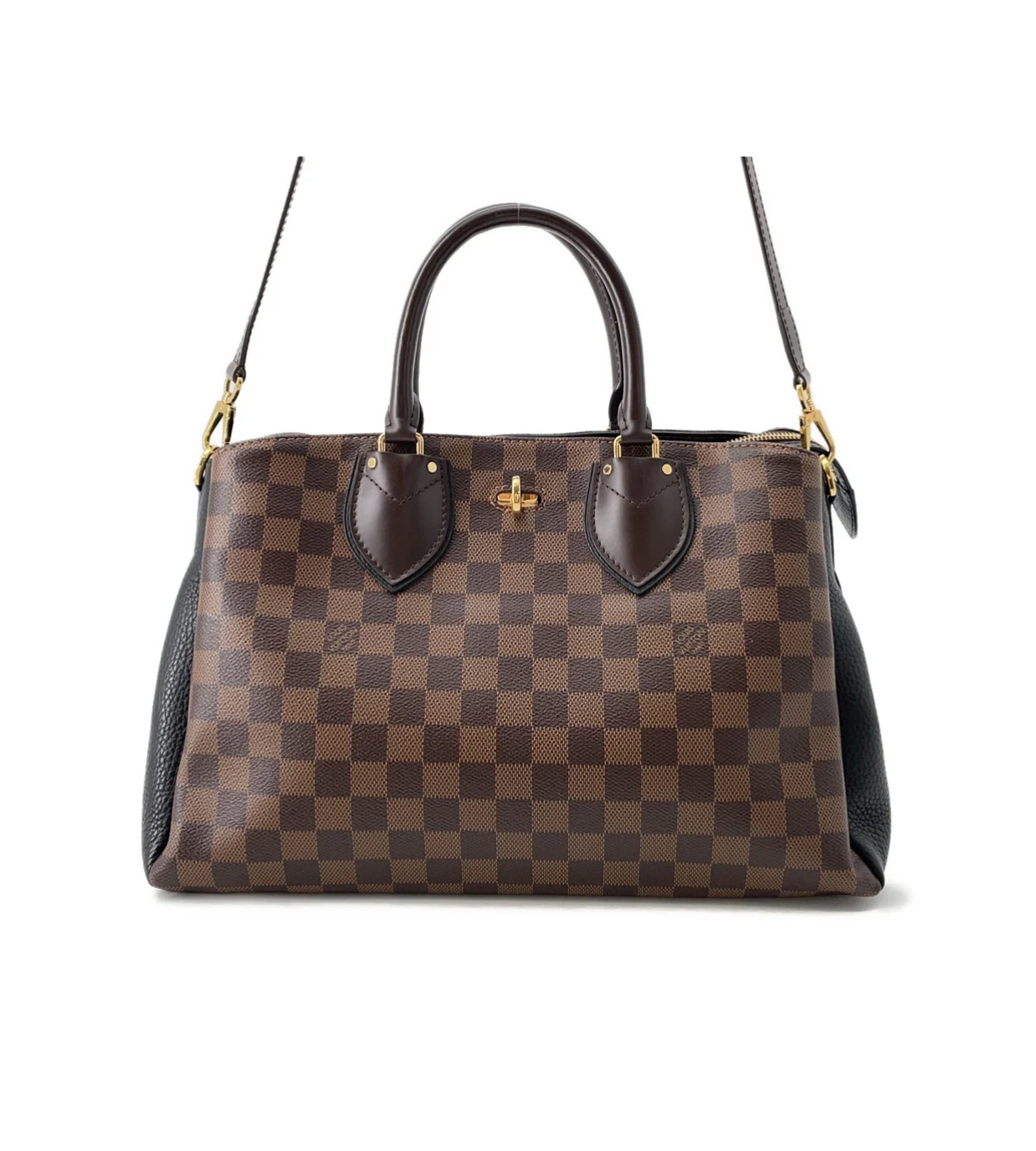 LOUIS VUITTON Normandy Noir Damier Ebene Canvas