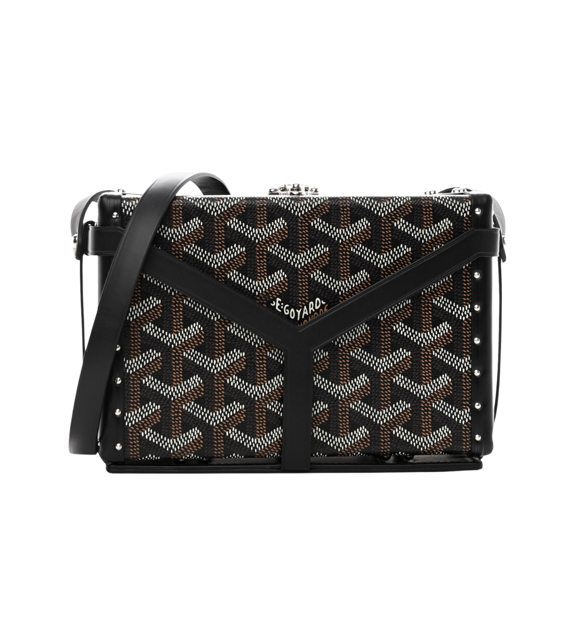 GOYARD Menodiaire Trunk Shoulder Bag in Black
