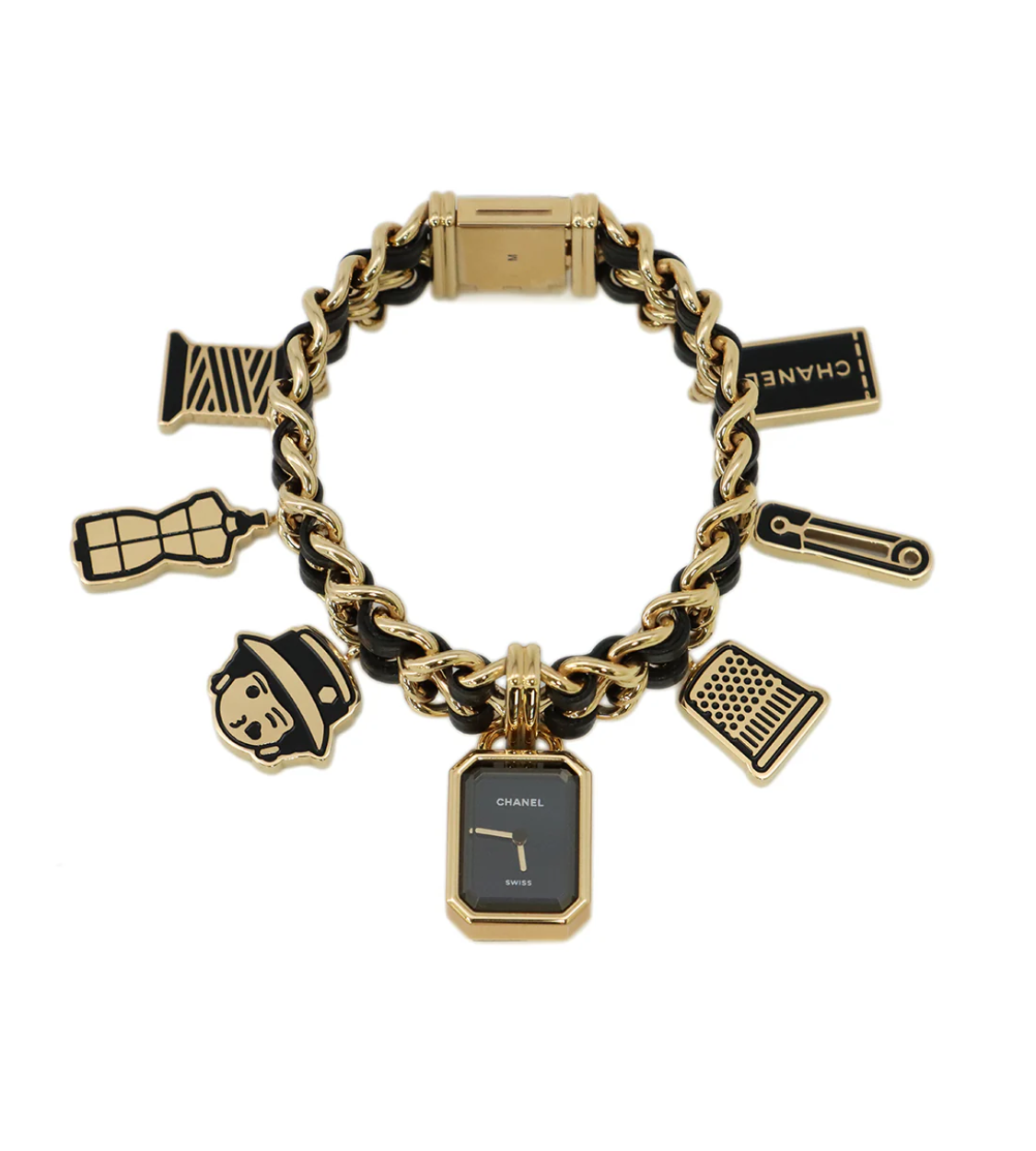 CHANEL Premiere Limited Edition Gold Plated Watch-Bracelet