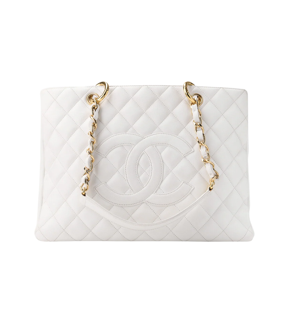 CHANEL Matelasse Coco Caviar Tote Bag