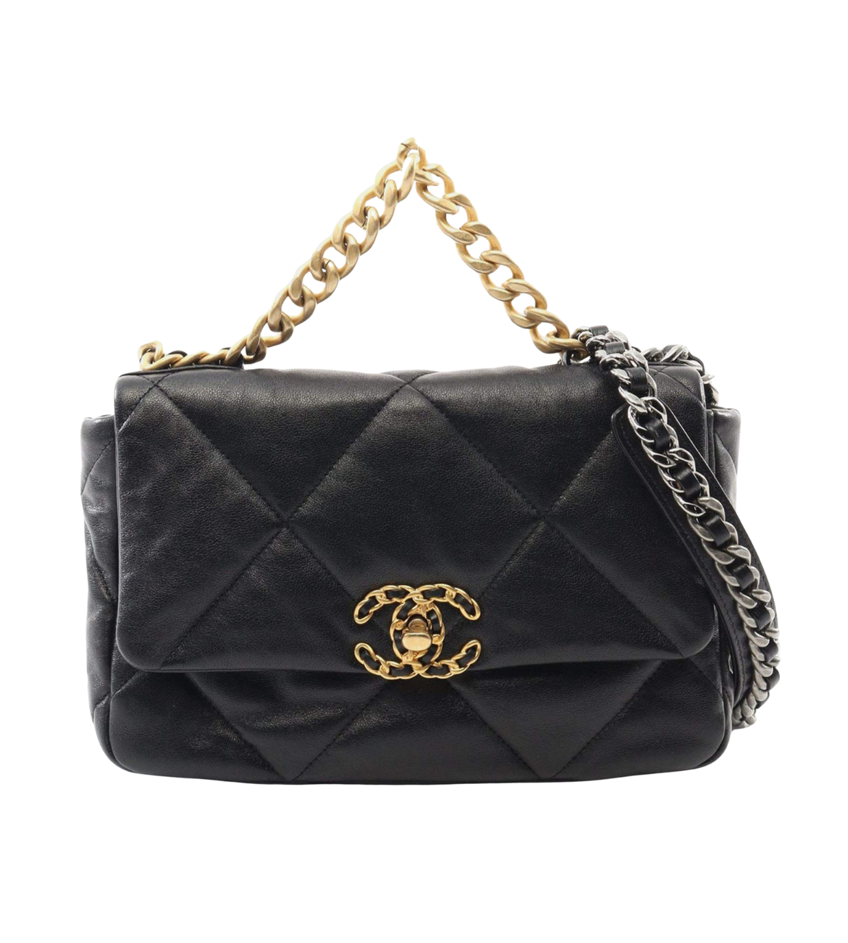 CHANEL 19 Flap Black Lambskin