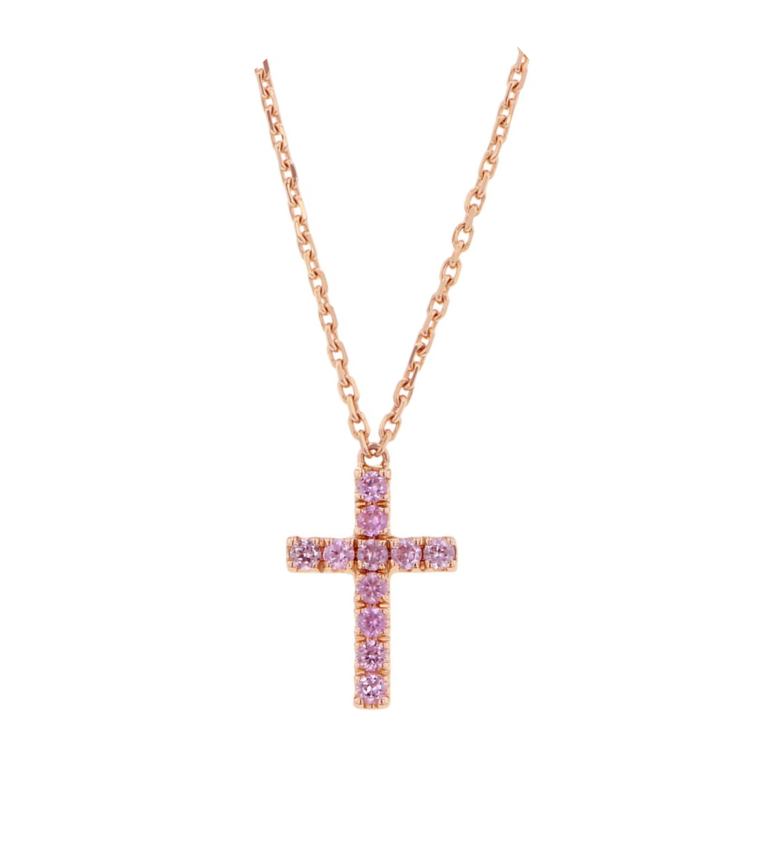 CARTIER Symbol Cloth 18K Pink Gold Necklace