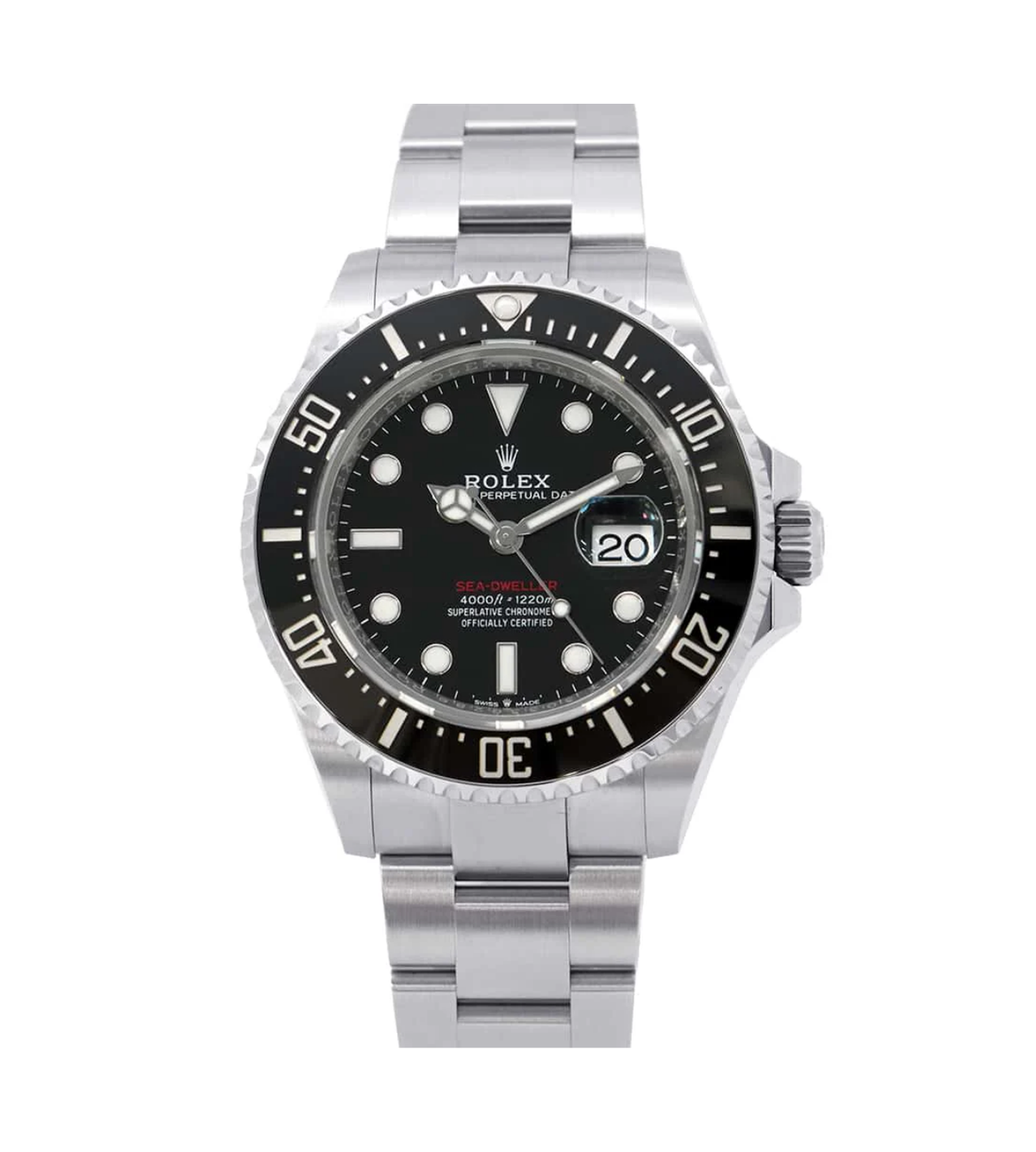 ROLEX Sea-Dweller 43mm Stainless Steel Black Dial