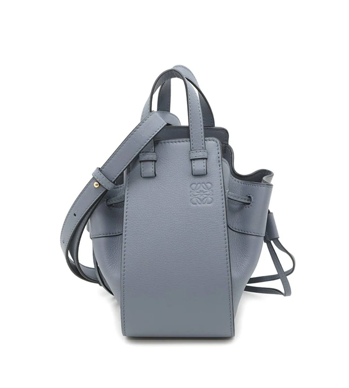 LOEWE Hammock Mini Drawstring Blue Bag