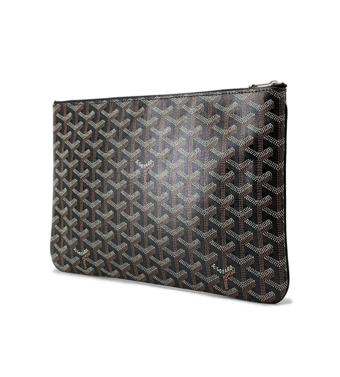 GOYARD Senna MM Black Clutch