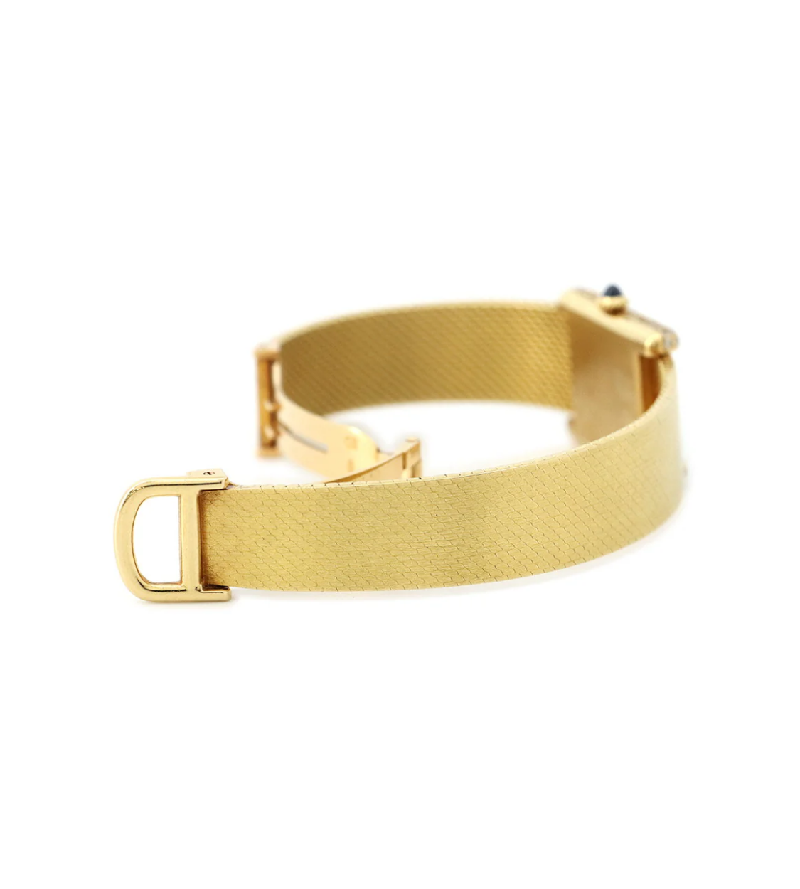 CARTIER Tank Louis MM 18K Yellow Gold White Dial