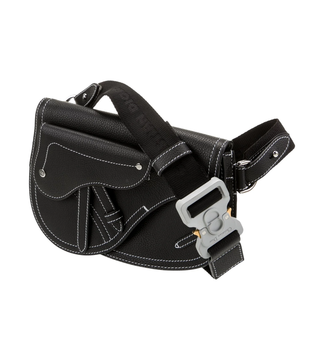 DIOR Saddle Crossbody Black Bag
