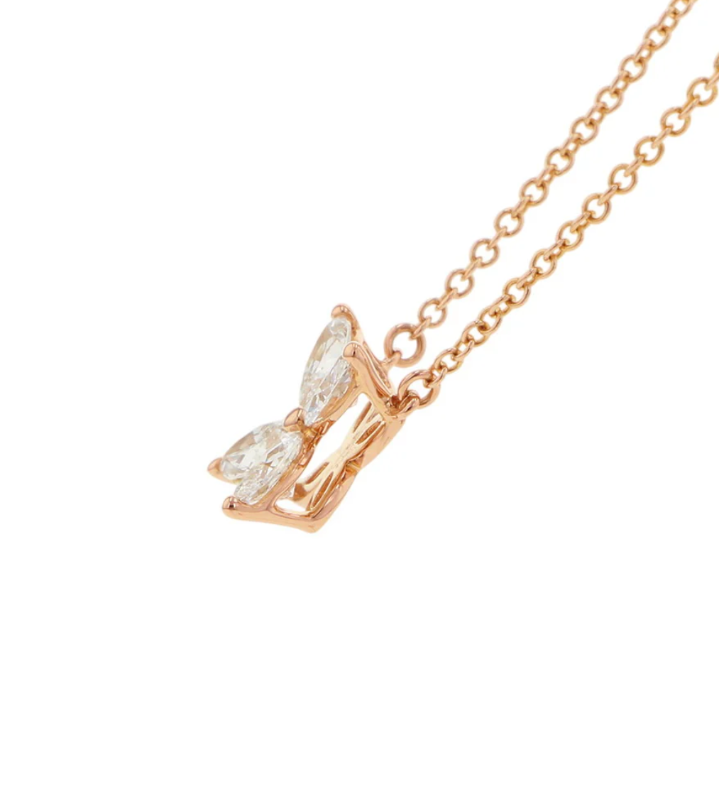 TIFFANY & Co. Victoria 18K Pink Gold Medium Pendant