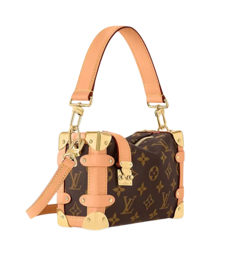 LOUIS VUITTON Side Trunk Brown Monogram PM