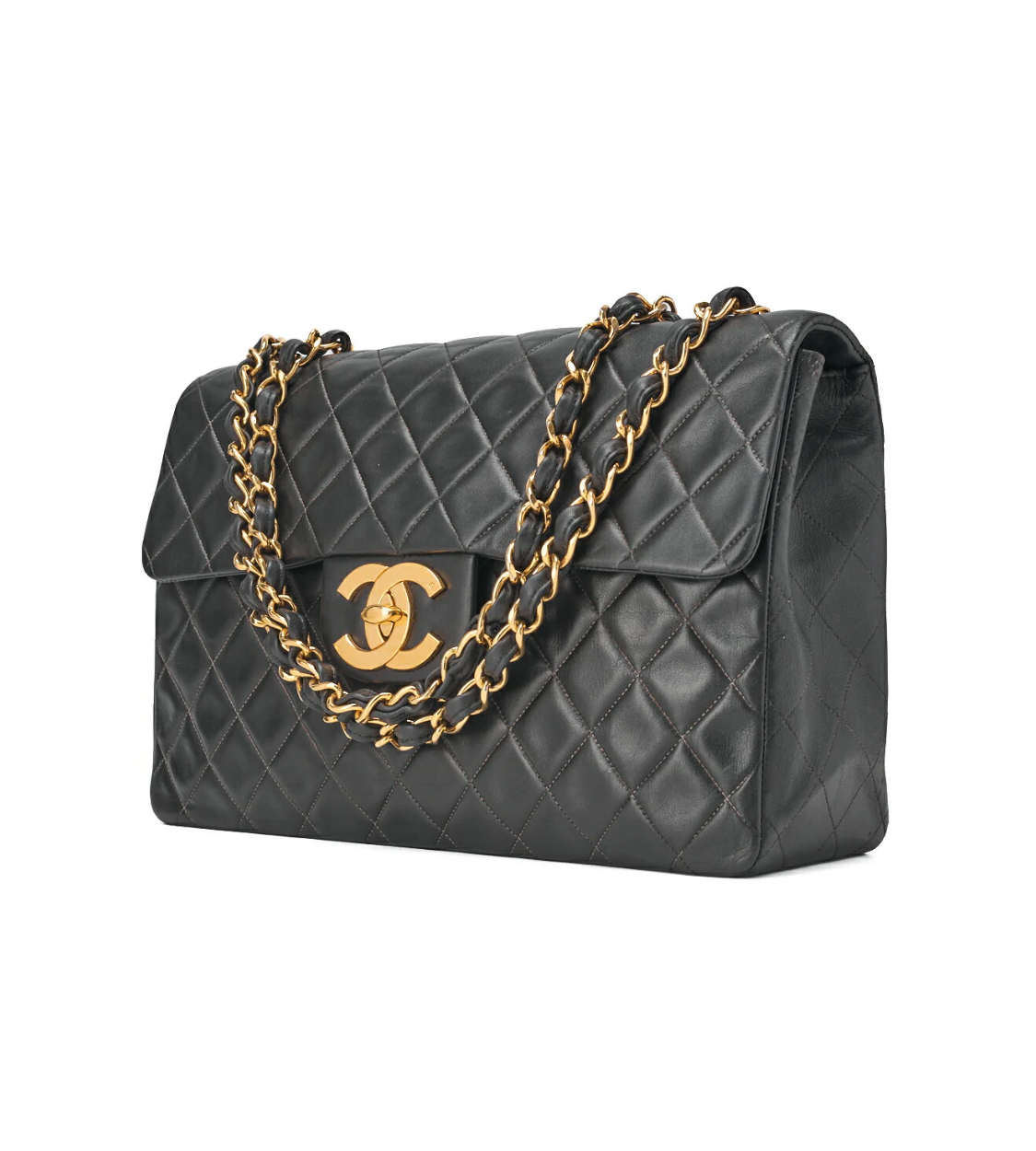 CHANEL Deca Matelassé Turnlock Single Flap Lambskin