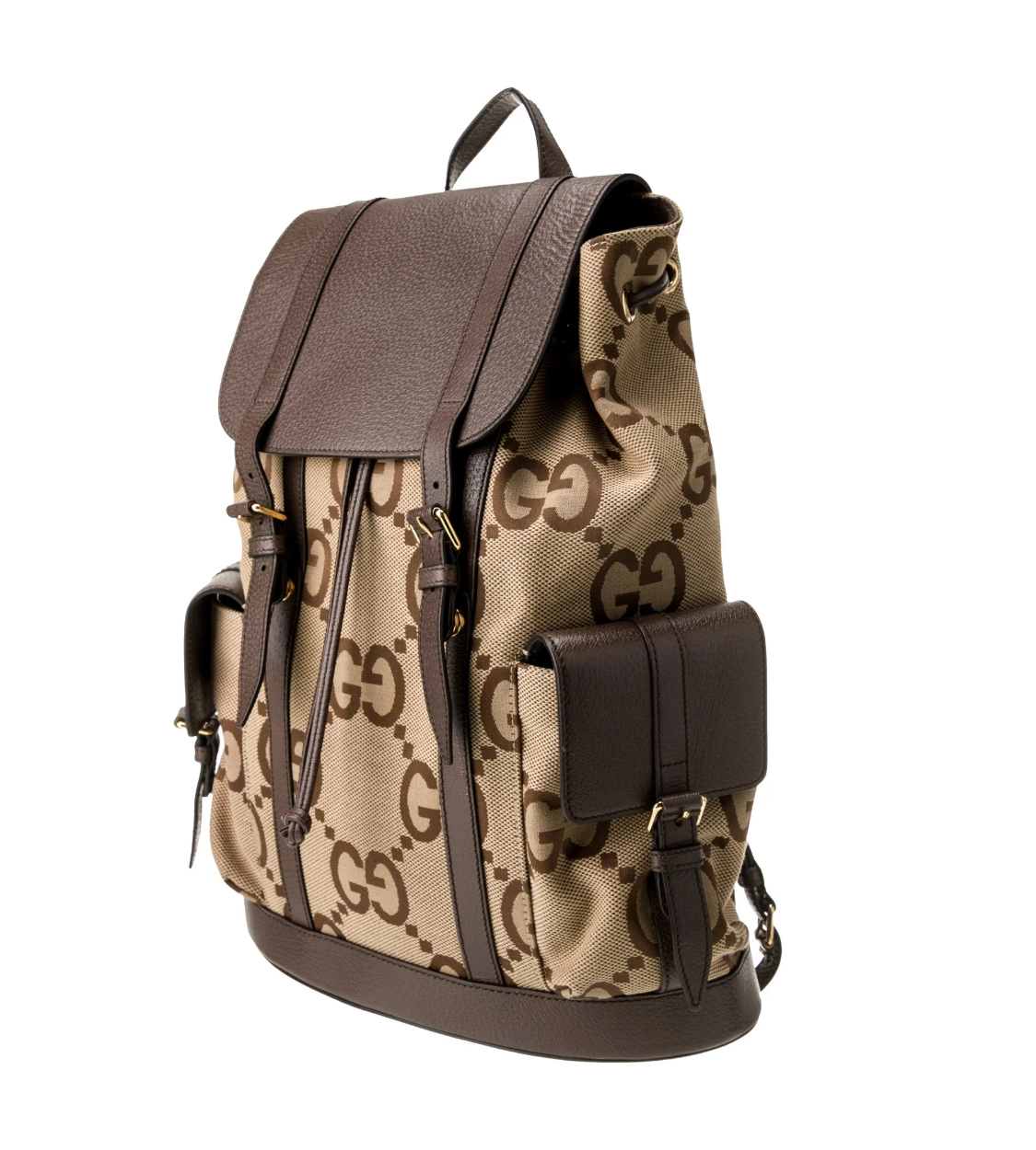 GUCCI Jumbo GG Canvas Backpack