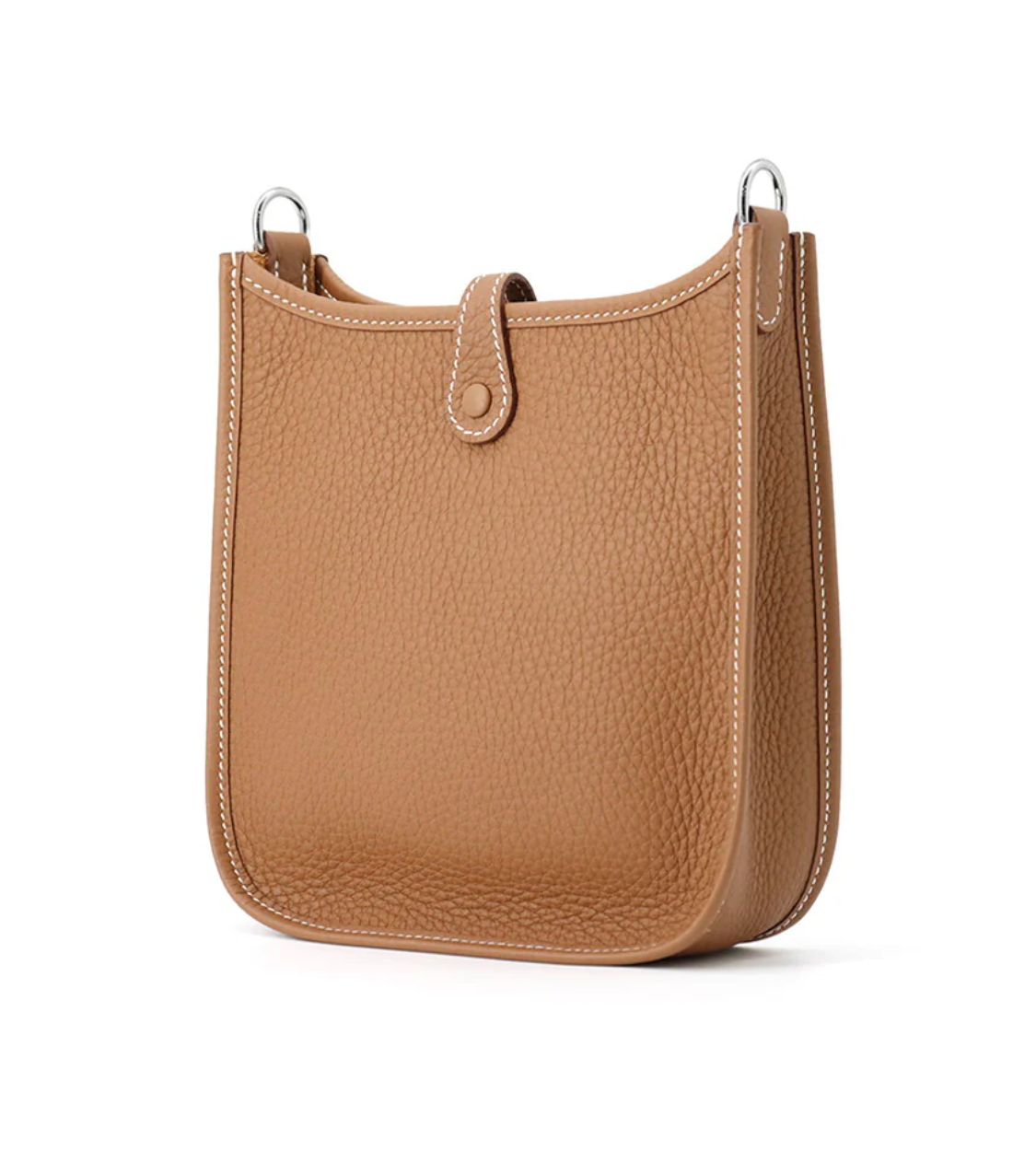 HERMES Evelyne Long Gold Taurillon Clemence