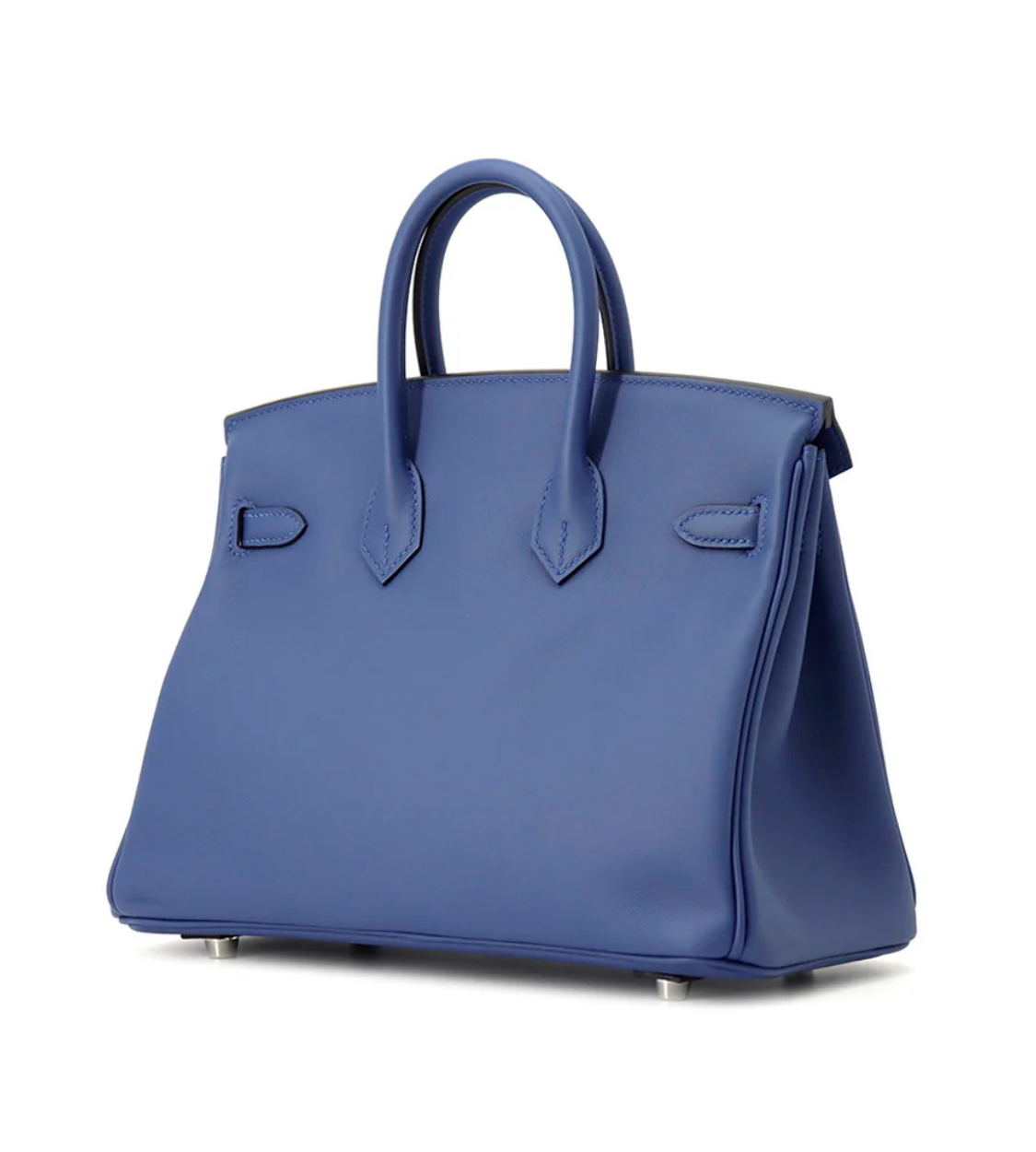 HERMES Birkin 25 Blue Tie Swift Leather