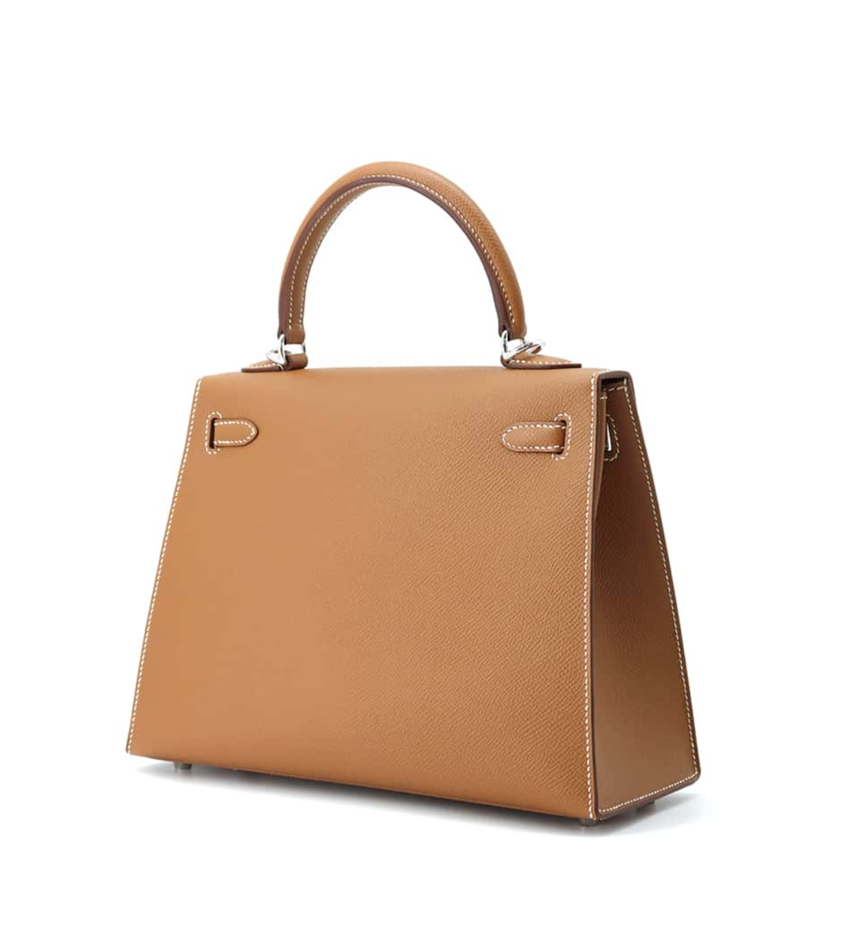 HERMES Kelly 25 Sellier Gold Epsom