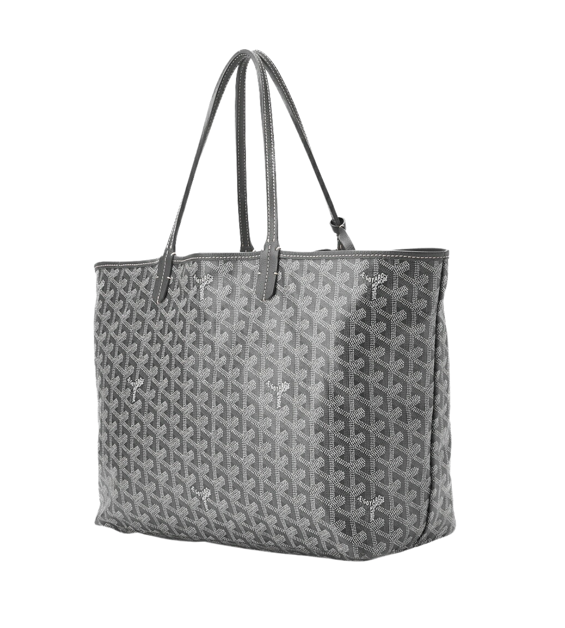 GOYARD Saint Louis PM Tote Bag in Gray