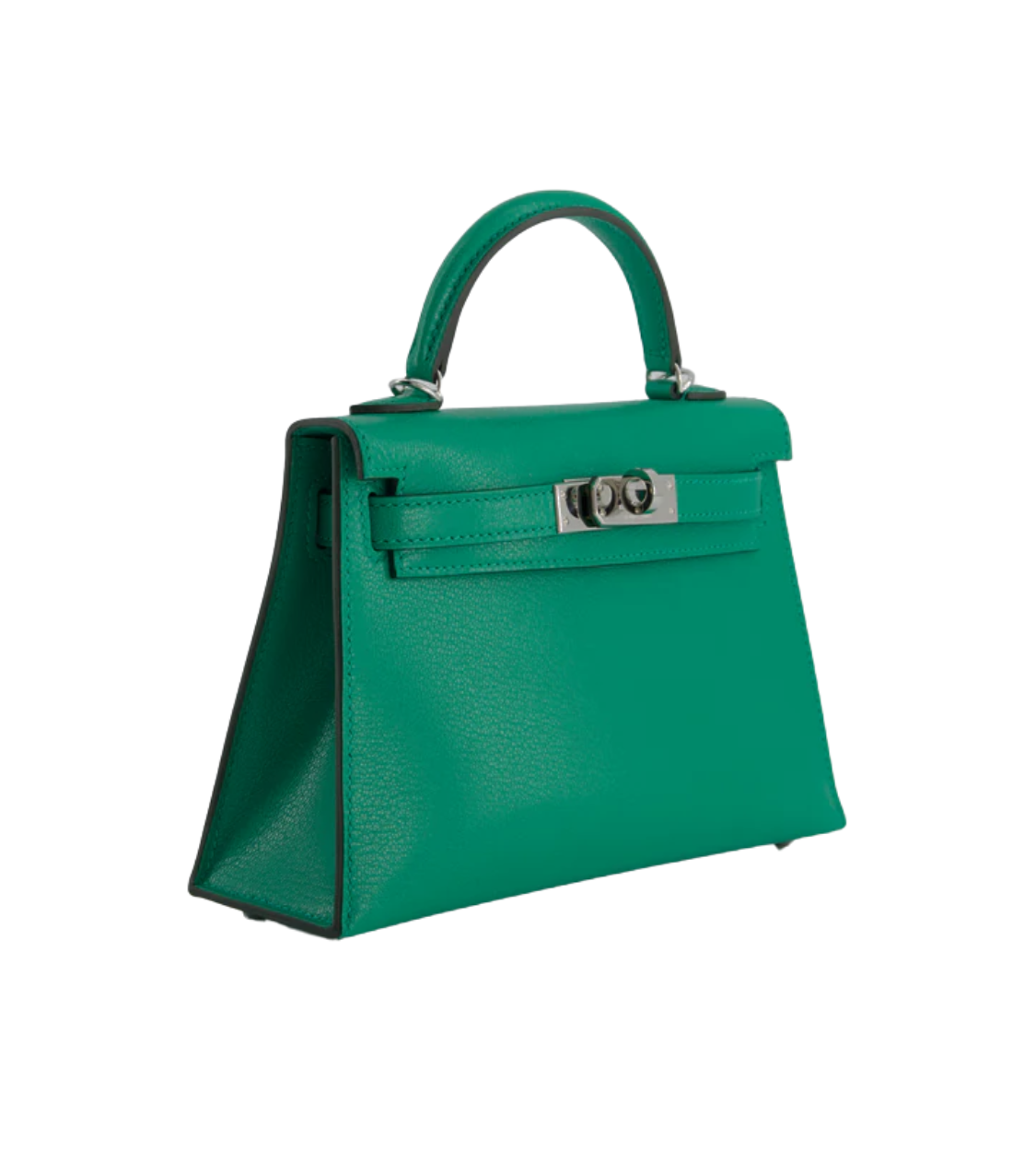 HERMES Mini Kelly Do Vert Vertigo Epsom