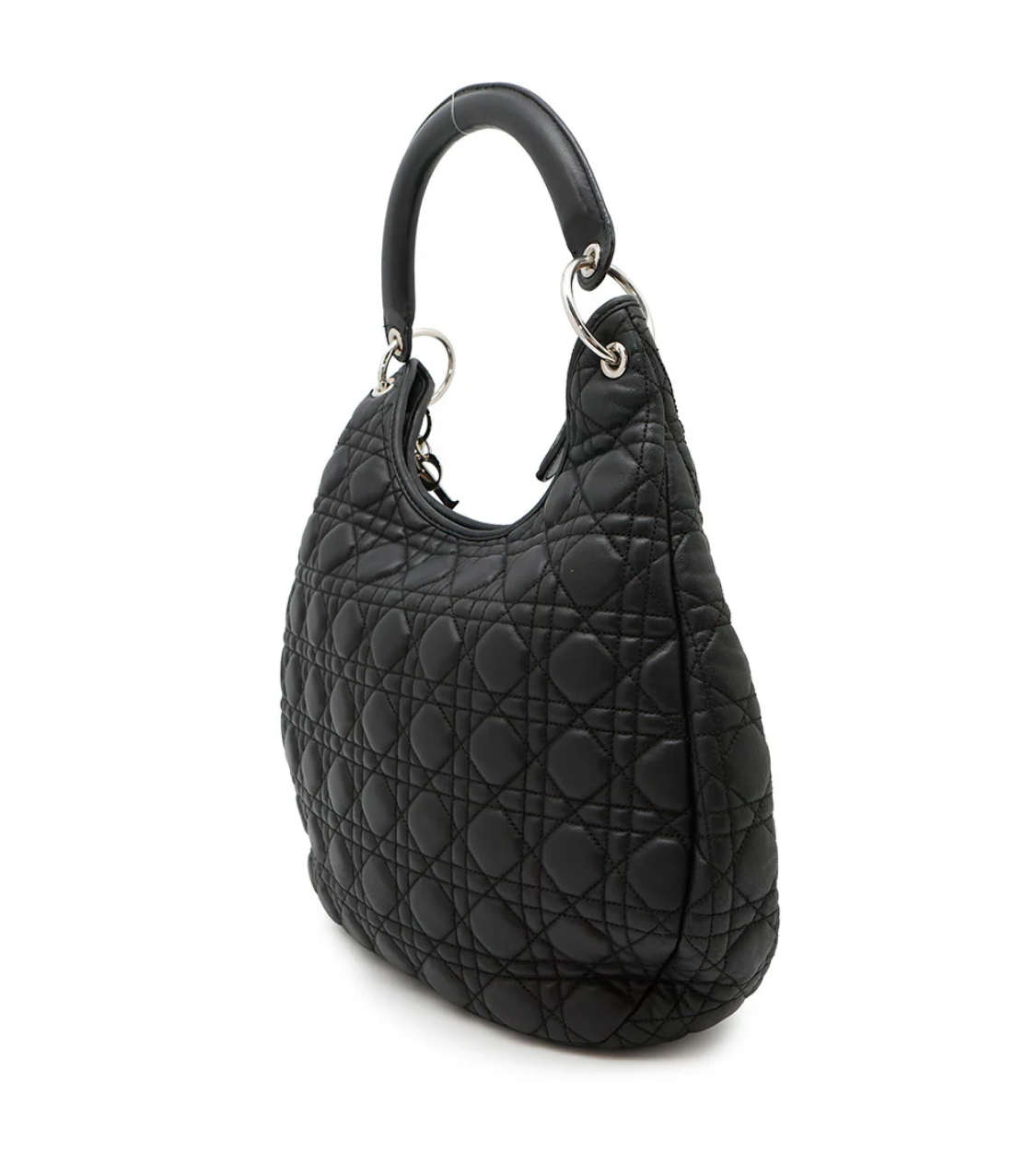 Dior Canage One Black Leather Shoulder Bag