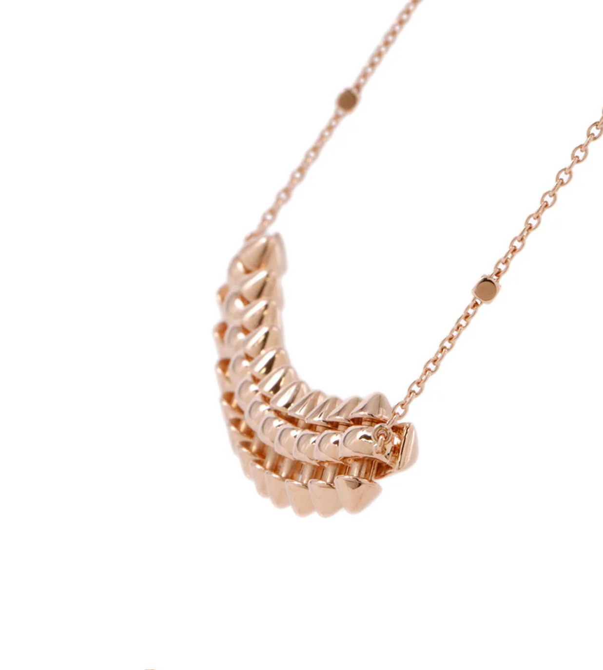 CARTIER Clash de Cartier MM 18K Pink Gold Necklace