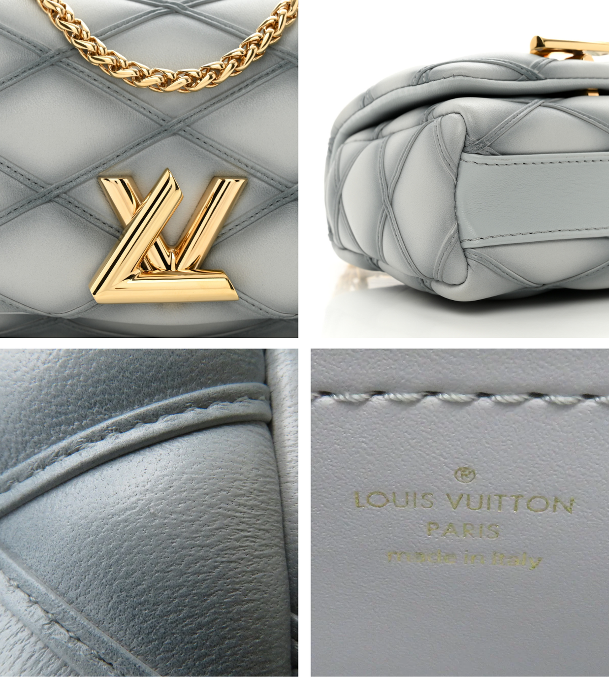 LOUIS VUITTON Malletage Pico GO-14 Lambskin