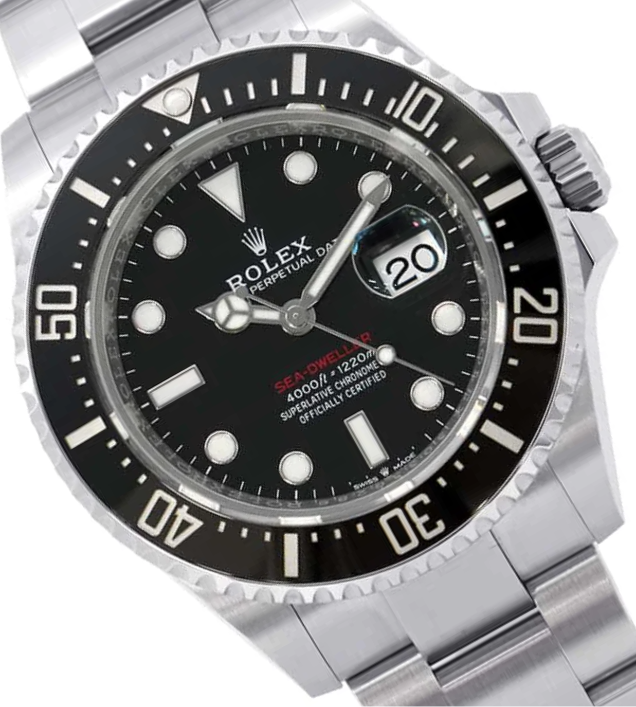 ROLEX Sea-Dweller 43mm Stainless Steel Black Dial