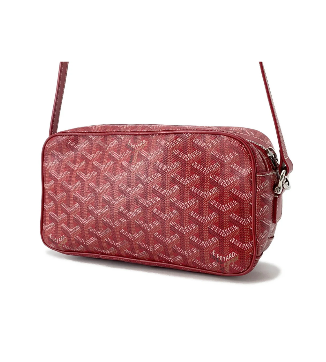 GOYARD Cup Vert PM Shoulder Bag Red