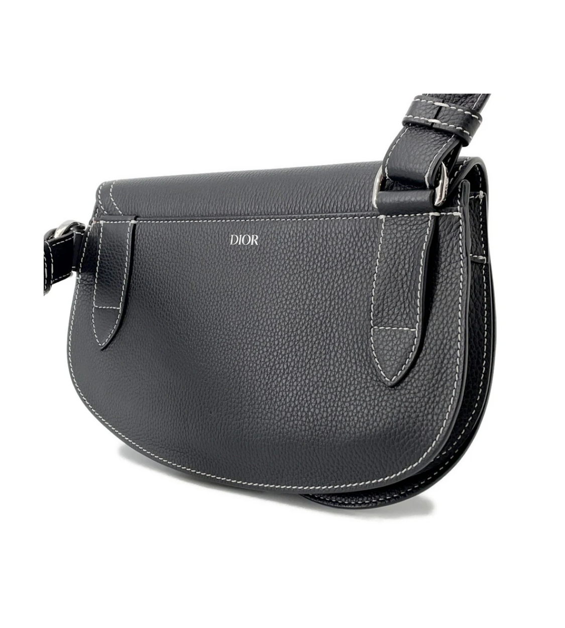 DIOR Saddle Crossbody Black Bag