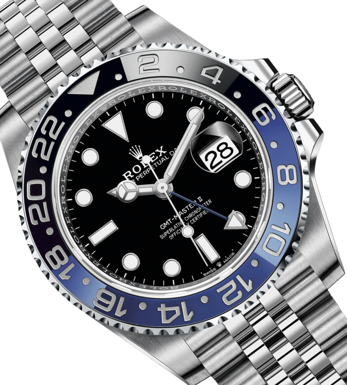 ROLEX GMT Master II 40mm Stainless Steel