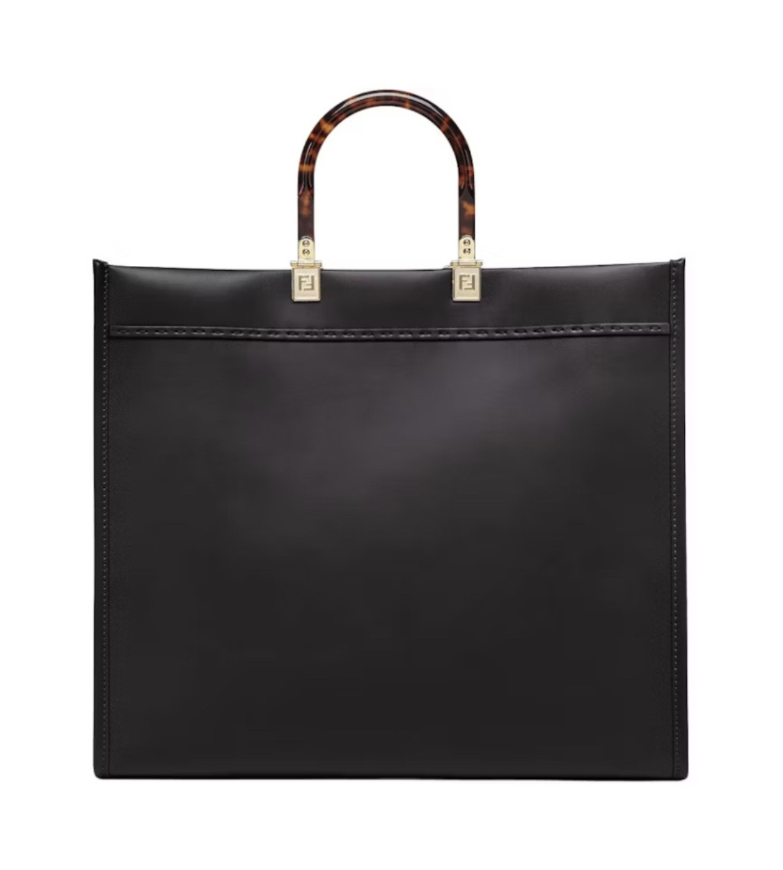 FENDI Sunshine Calf Leather Medium Tote Bag