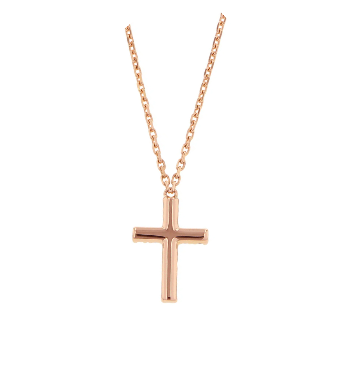 CARTIER Symbol Cloth 18K Pink Gold Necklace