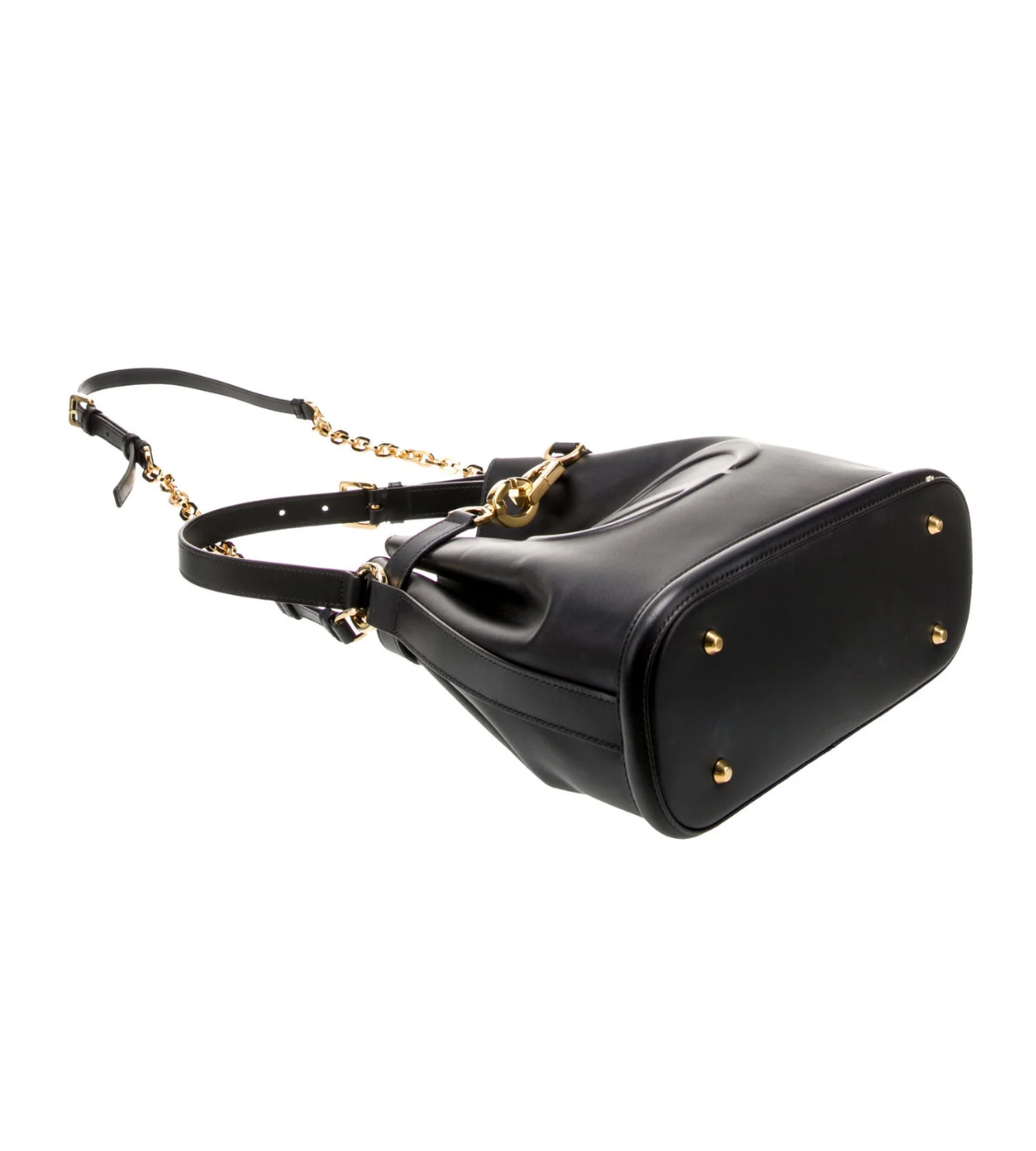 DIOR C'est CD Embossed Black Calf Leather