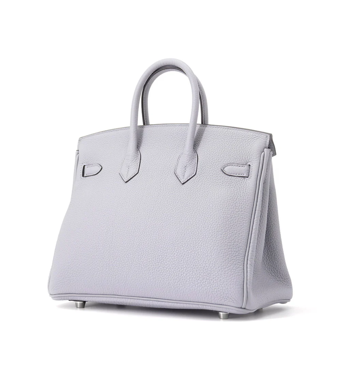 HERMES Birkin 25 Green Pantan Togo Leather