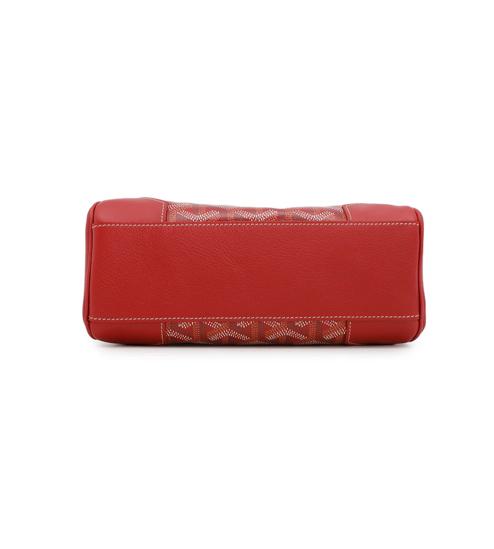 GOYARD Saigon Coated Canvas Red Mini