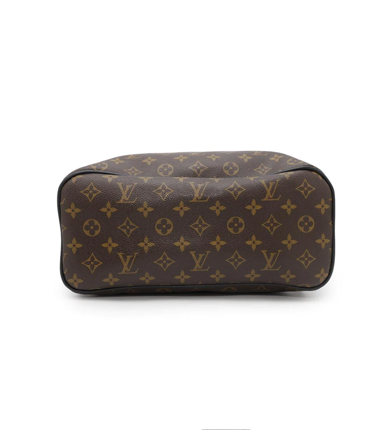 LOUIS VUITTON Parc Noir Monogram Macassar Canvas Backpack