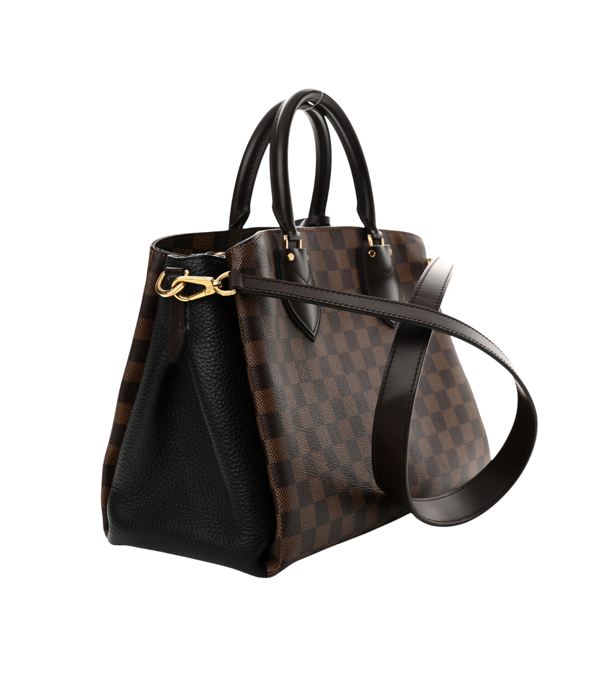 LOUIS VUITTON Normandy Noir Damier Ebene Canvas