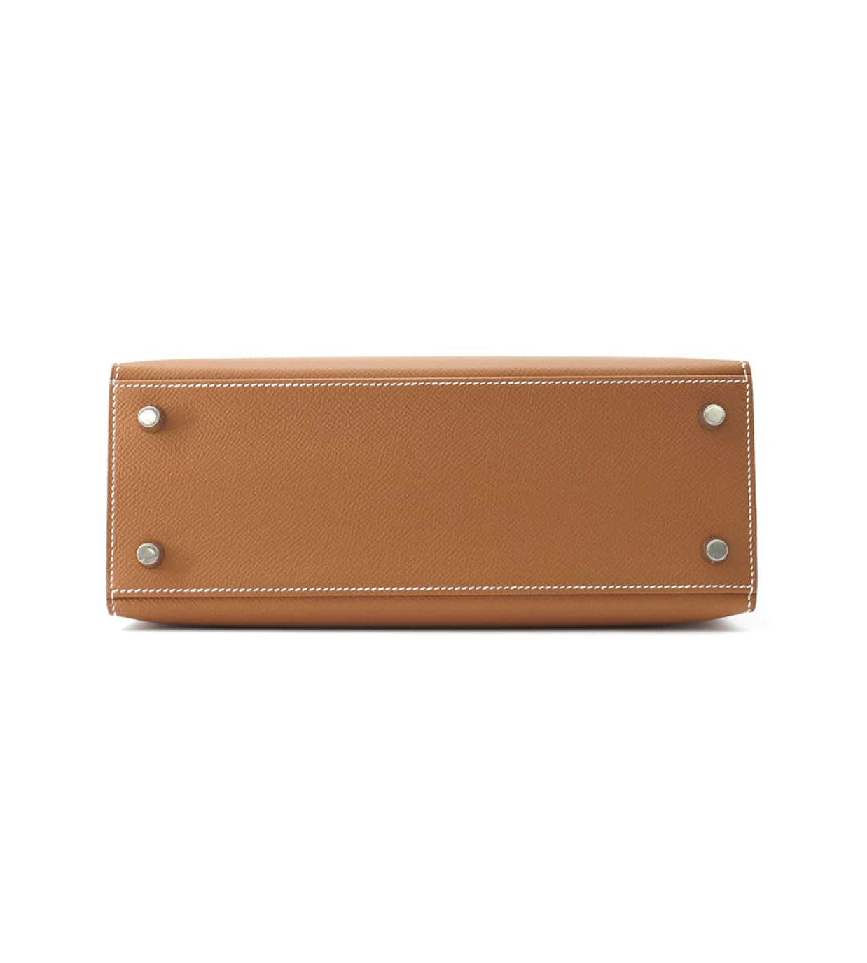 HERMES Kelly 25 Sellier Gold Epsom