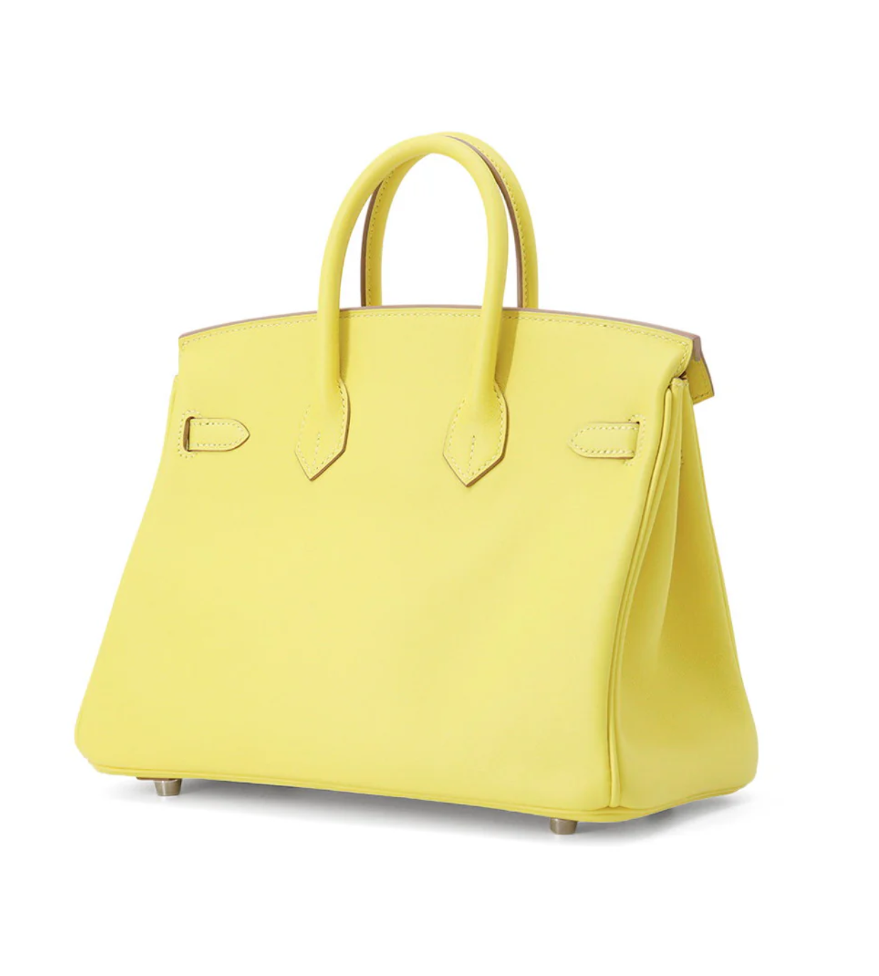 HERMES Birkin 25 Lime Swift Leather