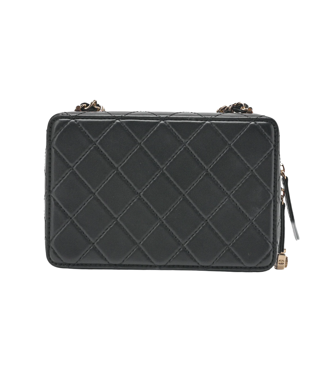 CHANEL Matelasse Camera Lambskin Shoulder Bag
