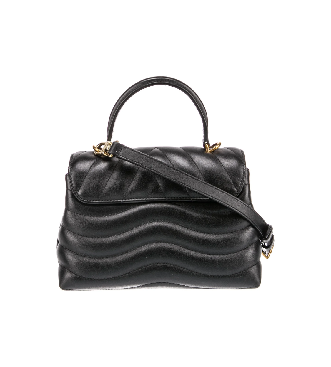 LOUIS VUITTON Hold Me Noir Leather Shoulder Bag