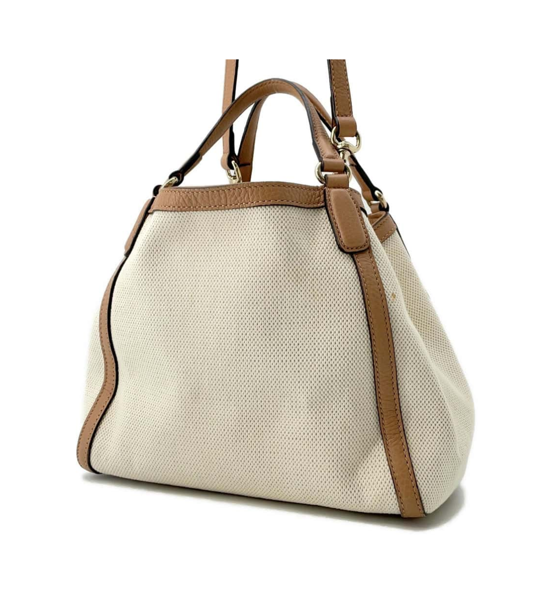 GUCCI Soho Flower Canvas Bag